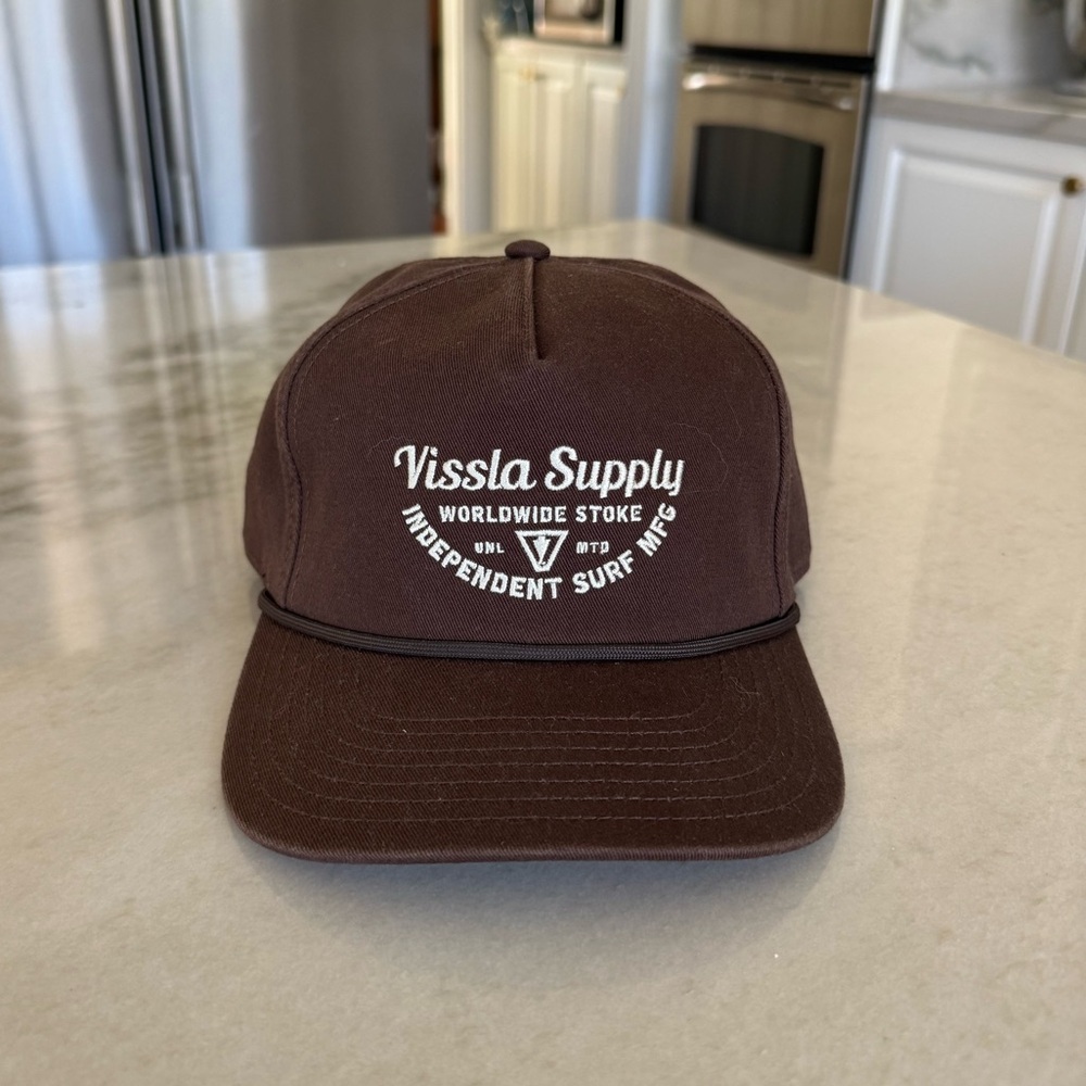 VISSLA Supply Dark Brown Cap